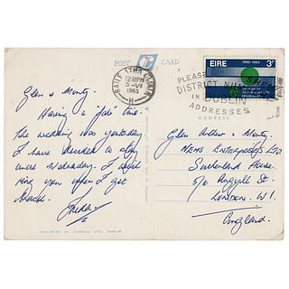 Freda Kelly Autograph Letter Signed to Brian Epstein&#39;s NEMS Enterprises