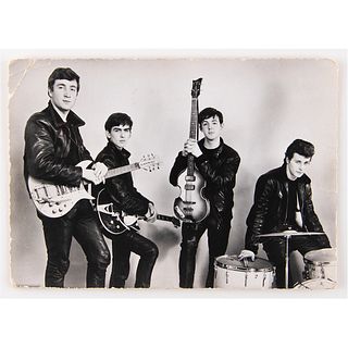 Beatles 1962 Cavern Club Concert Promo Card