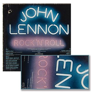 John Lennon Signed Album - Rock &#39;N&#39; Roll