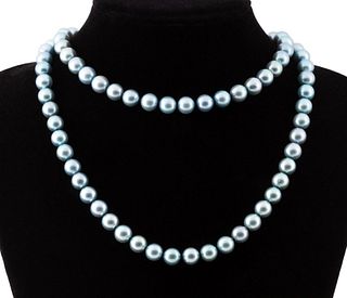 CONTINUOUS STRAND OF CULTURED PEARLS