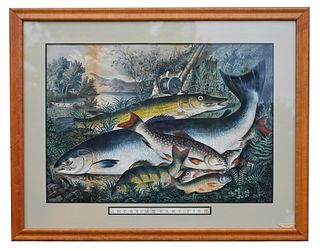 American Game Fish - Currier & Ives
