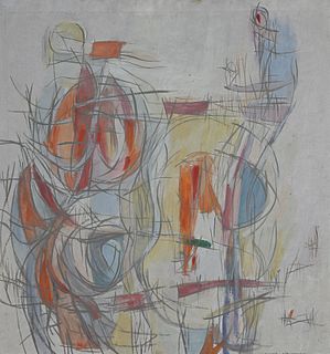 Regina Kirschner "Abstract Forms" - 1955