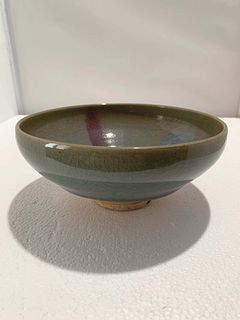 Large Chinese Jun Purple-Splash Bowl