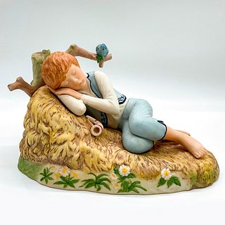 Cybis Nursery Rhyme Figurine, Little Boy Blue