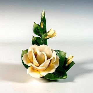 Capodimonte Porcelain Flower Figure