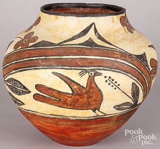 Zia Pueblo Indian pottery olla