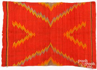Navajo Indian Germantown child's woven blanket
