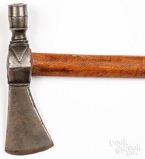 Plains Indian pipe tomahawk, ca. 1880