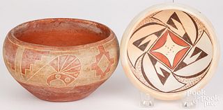 Two Southwest Indian pottery bowls