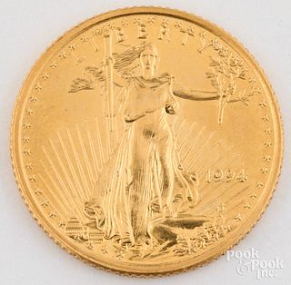 1/10 ozt fine gold coin