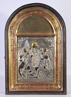 Antique Russian 'Mother of God' Icon