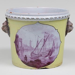 French Faience Tub