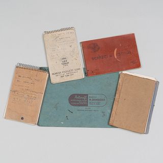 William Thon (1906-2000): Five Sketchbooks