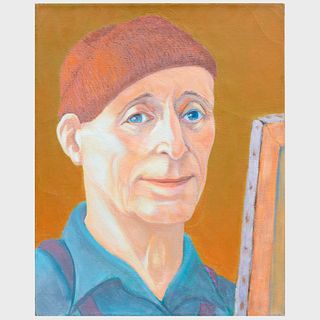 Murray Hantman (1904-1999): Self Portrait; and Portrait of a Woman