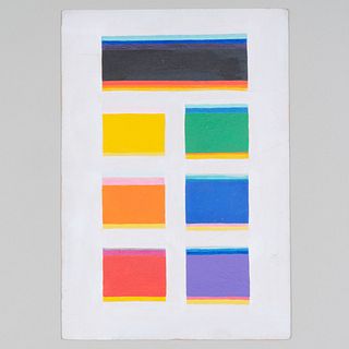 Murray Hantman (1904-1999): Color Studies, Rectangles
