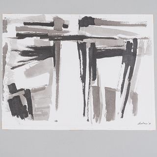 Murray Hantman (1904-1999): Sumi Ink Drawings