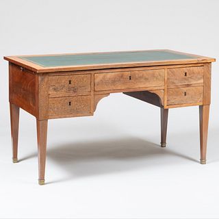Louis XVI Style Mahogany Desk 