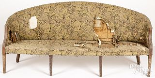 English mahogany sofa, ca. 1800