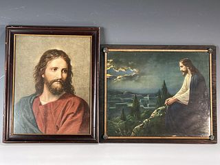 JESUS PORTRAIT & JESUS ON MT. OLIVE PRINTS