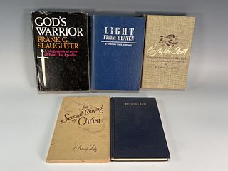 5 FAITH BASED RELIGIOUS BOOKS