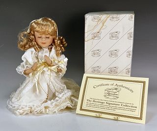 HERITAGE SIGNATURE COLLECTION BRIENNA PRAYING DOLL IN BOX