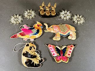 VINTAGE HOLIDAY ORNAMENTS 