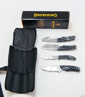 BROWNING FIELD DRESSING SET AND POCKETKNIFE