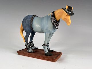 THE TRAIL OF PAINTED PONIES BOOT SCOOTIN' HORSEY NUMBERED