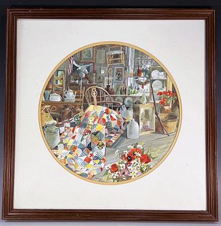 CAROLYN BLISH CIRCLE OF ANTIQUITY SIGNED NUMBERED PRINT