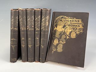 6 VOL COLLIERS UNABRIDGED ED THE WORKS OF CHARLES DICKENS