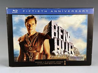 50TH ANNIVERSARY EDITION BEN HUR LIMITED EDITION BLUE RAY DISCS