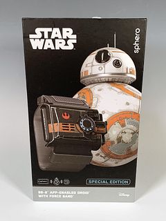 SPHERO STAR WARS BB 8 APP ENABLED DROID W FORCE BAND IN BOX SEALED