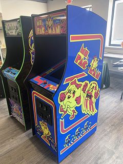 NEW BUILD MS. PAC-MAN ARCADE CABINET MIDWAY BALLY