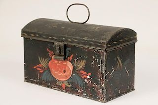 TOLE PAINTED BOX