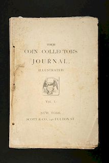 1880 COIN COLLECTOR'S JOURNAL, VOLUME 1 NO 1
