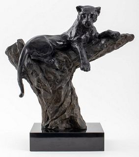 LeRoy Neiman "Vigilant" Bronze Sculpture, 1987