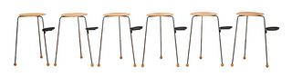 Tony Paul Attr. "Tempo" Stacking Side Tables, 6