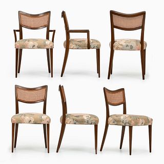   Harvey Probber Set of Six Dining Chairs (ca. 1950s)