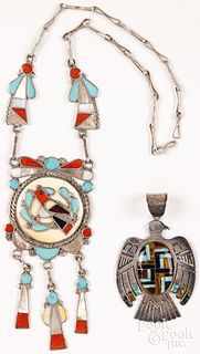 Theodore Edaakie, Zuni necklace