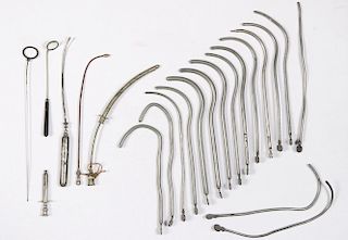 GROUP OF (24) ANTIQUE MEDICAL INSTRUMENTS