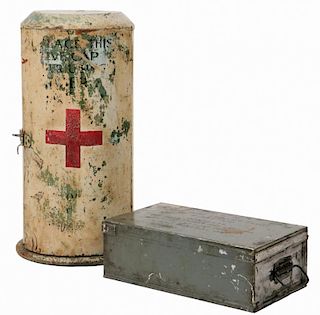 (2) CANADIAN MILITARY FIRST AID KITS