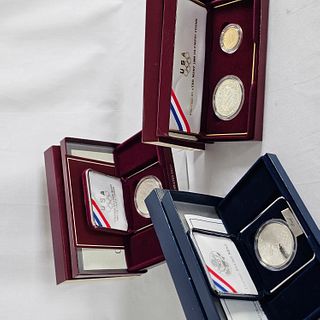 1988 and 2002 Olympic Coins Sets