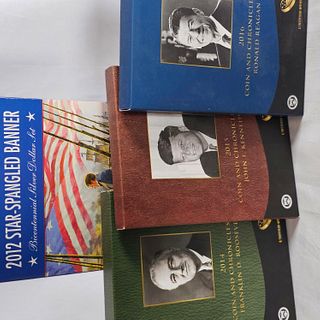 Group of Coin and Chronicle Presidential Sets and Star-Spangled Banner Coin