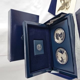 Amercian Eagle San Francisco Two-Coin Silver Proof Set (2012)