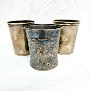 Group of 3 Tiffany & Co Sterling Cups