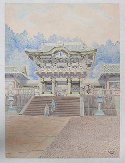 Japanese School, Early 20th Century, Watercolor