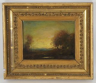 Att. to George Inness (1825-1894) Oil on Canvas
