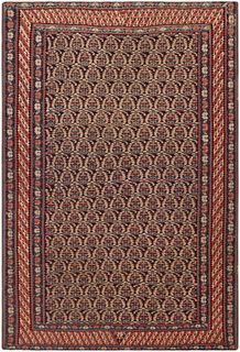 Antique Persian Senneh Rug 6 ft 8 in x 4 ft 7 in (2.03 m x 1.39 m)