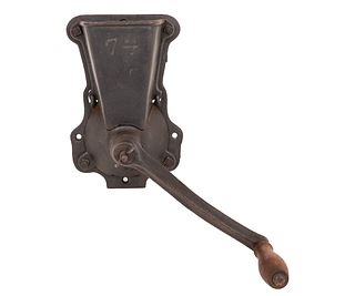 EARLY CAST IRON WALL GRINDER