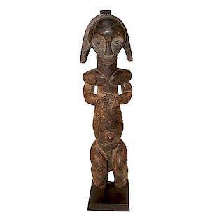 Fang Guardian Reliquary Figure, Gabon, Early 20th Century